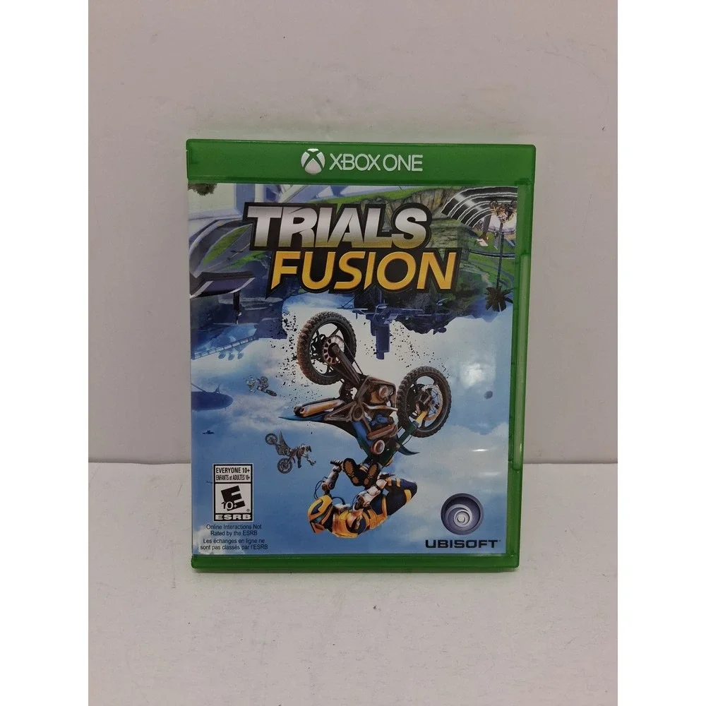 Trials Fusion Xbox One Ubisoft RedLynx Motocross Racing Game Physical Disc CIB